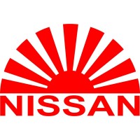 JDM наклейка на автомобиль - Японский флаг Nissan