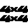 Набор виниловых наклеек на автомобиль - 4x4 v14 (2шт)