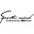 Вінілова наклейка на автомобіль - Sports mind M Power