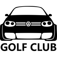 Вінілова наклейка на автомобіль - Golf Club