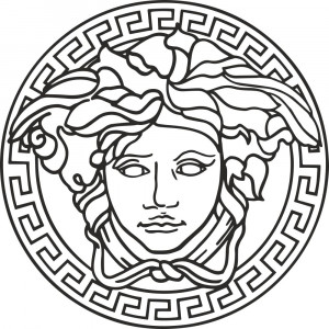 Вінілова наклейка на автомобіль - Версаче | Versace