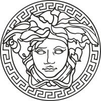 Вінілова наклейка на автомобіль - Версаче | Versace
