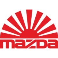 JDM наклейка на автомобіль - Японський прапор Mazda