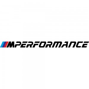 Вінілова наклейка на автомобіль - M Performance BMW