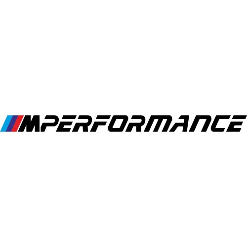 Вінілова наклейка на автомобіль - M Performance BMW