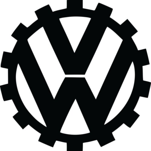 Виниловая наклейка на автомобиль - Логотип Volkswagen 1939 год