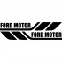 Набір вінілових наклейок на борт автомобіля - Ford Motor (2 шт)