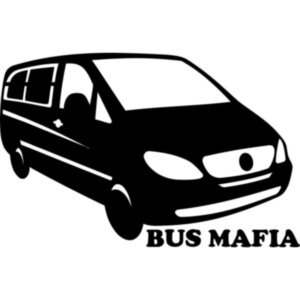 Вінілова наклейка на автомобіль - Bus Mafia Mercedes Vito