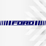 Виниловая наклейка на лобовое стекло - FORD Виниловая наклейка на лобовое стекло - FORD
