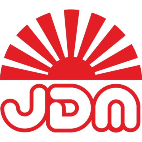 Наклейка на автомобіль - Японський прапор JDM