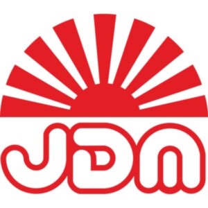 Наклейка на автомобіль - Японський прапор JDM