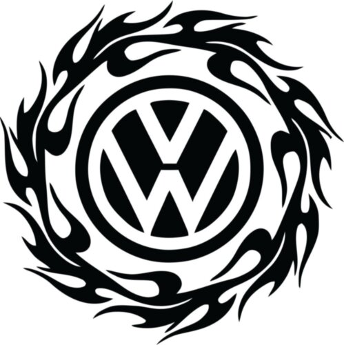 Виниловая наклейка на автомобиль - Volkswagen Tribal