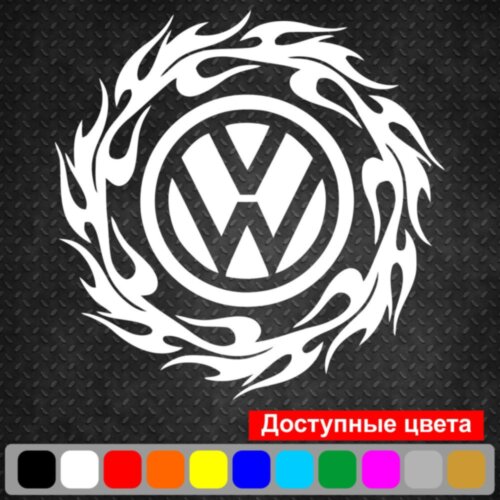 Виниловая наклейка на автомобиль - Volkswagen Tribal