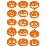 Набір вінілових наклейок - Гарбузи на Хеллоуїн /Halloween Pumpkins v2