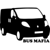 Вінілова наклейка на автомобіль - Bus Mafia Renault Trafic