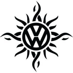 Вінілова наклейка на автомобіль - Volkswagen Tribal v2