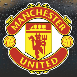 Вінілова наклейка на автомобіль - ФК Манчестер Юнайтед | FC Manchester United v2 Вінілова наклейка на автомобіль - ФК Манчестер Юнайтед | FC Manchester United v2