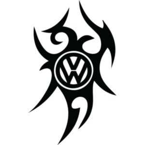 Вінілова наклейка на автомобіль - Volkswagen Tribal v3