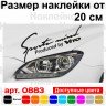 Вінілова наклейка на автомобіль - Sports mind Вінілова наклейка на автомобіль - Sports mind