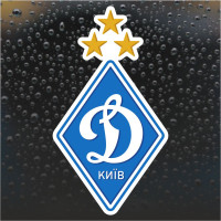 Виниловая наклейка на автомобиль - Футбольный клуб Динамо Киев v2