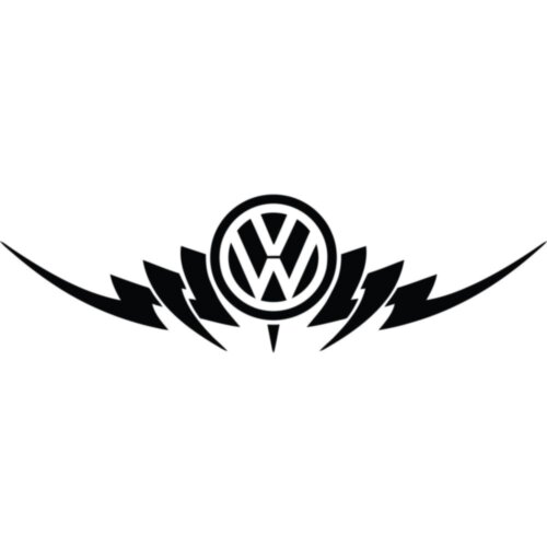 Виниловая наклейка на автомобиль - Volkswagen Tribal v4