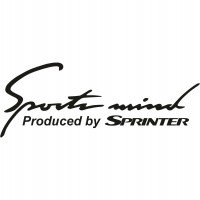 Вінілова наклейка на автомобіль - Sports mind produced by Sprinter