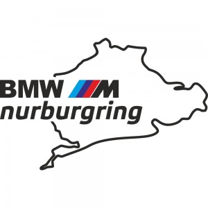 Вінілова наклейка на автомобіль - BMW M Nurburgring | БМВ М Нюрбургрінг