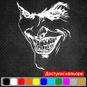 Вінілова наклейка на автомобіль - Джокер (Joker) v6 Вінілова наклейка на автомобіль - Джокер (Joker) v6