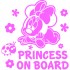 Вінілова наклейка на автомобіль - Princess on Board