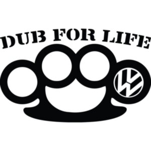 Вінілова наклейка на автомобіль - Dub For Life