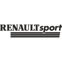 Виниловая наклейка на автомобиль - Renault Sport
