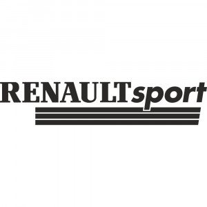 Вінілова наклейка на автомобіль - Renault Sport