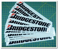 Вінілова наклейка наклейка - Bridgestone