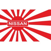 Наклейки на автомобіль - Японський прапор JDM Nissan