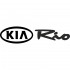Вінілова наклейка на автомобіль - KIA Rio v3 Вінілова наклейка на автомобіль - KIA Rio v3