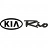 Вінілова наклейка на автомобіль - KIA Rio v3