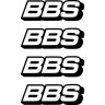Комплект наклейок на диски - BBS (4 шт.)