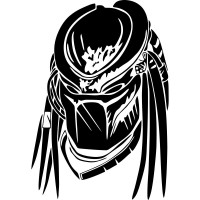 Вінілова наклейка на автомобіль - Хижак | Predator