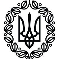 Вінілова наклейка на автомобіль - Трезубець (Тризуб) /Герб УНР