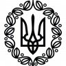 Вінілова наклейка на автомобіль - Трезубець (Тризуб) /Герб УНР Вінілова наклейка на автомобіль - Трезубець (Тризуб) /Герб УНР