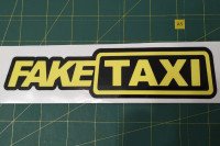 Виниловая наклейка стикер на автомобиль - Fake TAXI