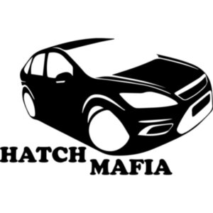 Виниловая наклейка на автомобиль - Hatch Mafia Ford Focus