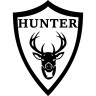 Вінілова наклейка на автомобіль - Hunter | Мисливець v5