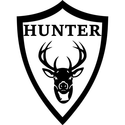 Виниловая наклейка на автомобиль - Hunter | Охотник v5
