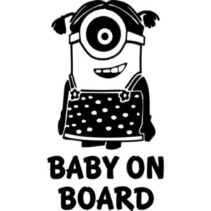 Вінілова наклейка на автомобіль - Baby on Board v35
