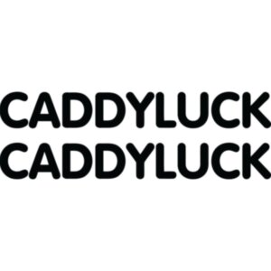 Набір вінілових наклейок на автомобіль - CADDYluck VW (2шт)