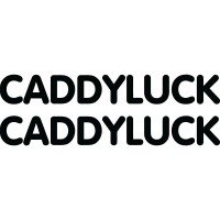 Набор виниловых наклеек на автомобиль - CADDYluck VW (2шт)