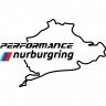 Виниловая наклейка на автомобиль - Performance Nurburgring BMW Виниловая наклейка на автомобиль - Performance Nurburgring BMW