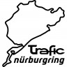 Вінілова наклейка на автомобіль - Renault Trafic Nurburgring