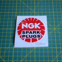 Вінілова наклейка наклейка на автомобіль - NGK Spark Plugs